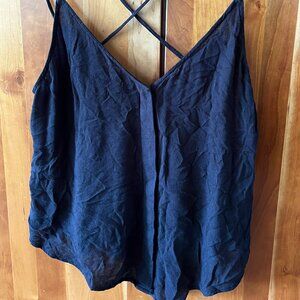 Black Intimately Free People Strappy Tank Top